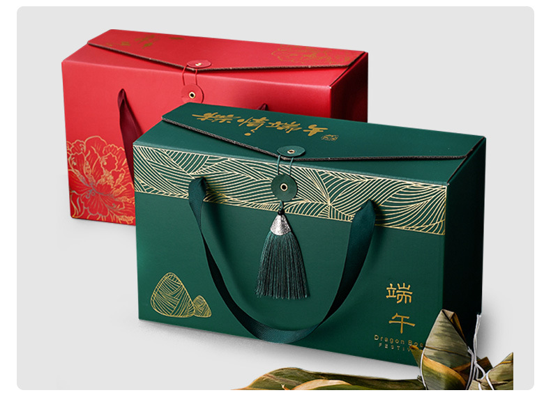 高檔中國(guó)風(fēng)粽子包裝禮盒 傳承文化，彰顯個(gè)性