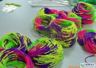 廠家直銷新款硅膠飾品 引領彩色硅膠手鏈與項鏈的時尚潮流